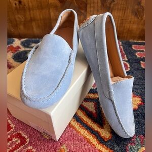 M Gemi Felize Suede Moccasin Slip On. Size 41 (10) worn once indoors. Beautiful!